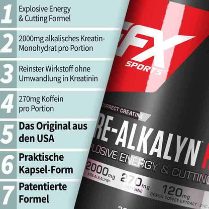 KRE-ALKALYN RIPPED (120 Caps)
