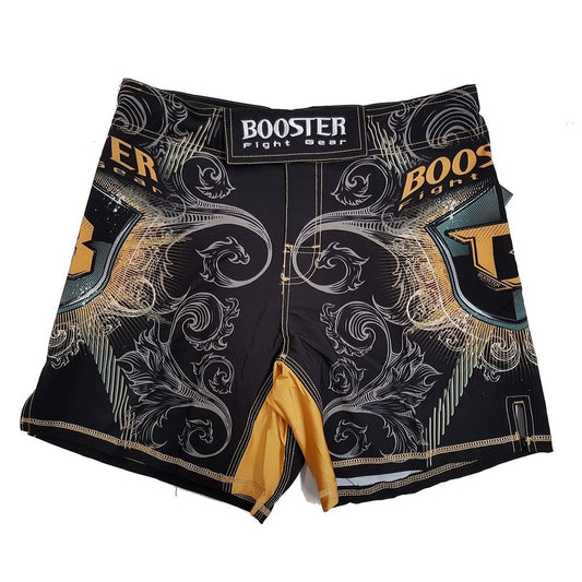 BOOSTER MMA PRO 16 SHIELD ORANGE FIGHT SHORTS