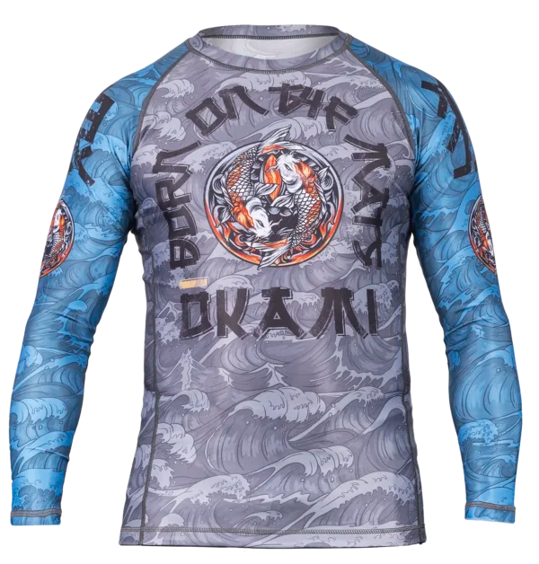 OKAMI Rashguard Kois L/S Black