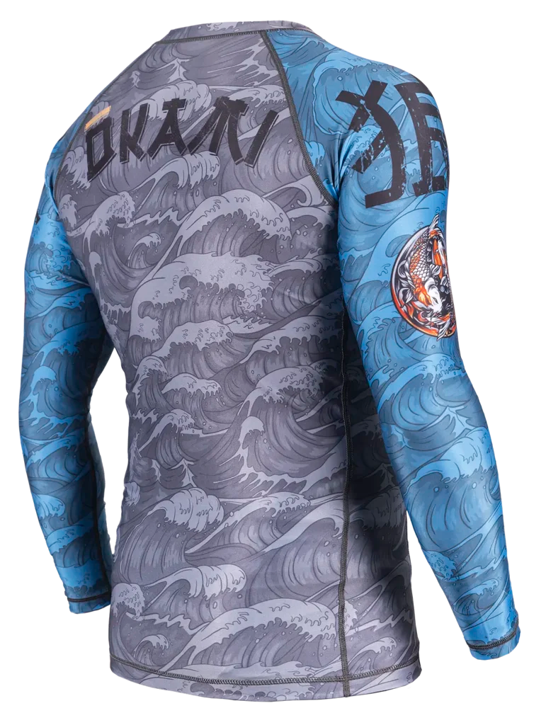 OKAMI Rashguard Kois L/S Black
