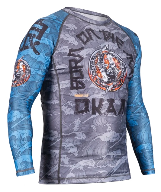 OKAMI Rashguard Kois L/S Black