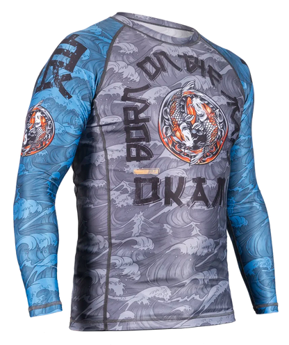 OKAMI Rashguard Kois L/S Black