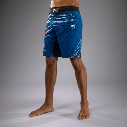 UFC Fusion by Venum Authentic Fight Night Herren Fight Short - Long Fit - Blau