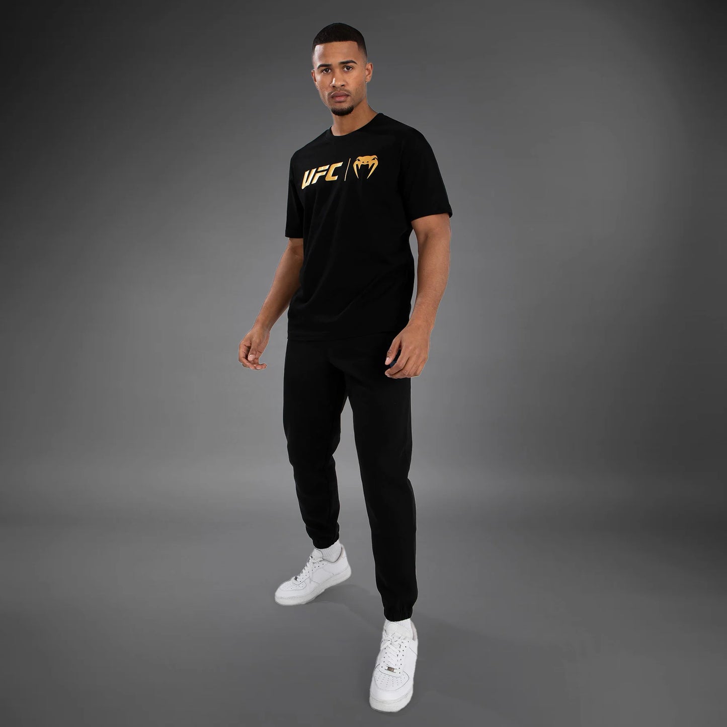 UFC Venum Classic T-Shirt - Schwarz/Gold