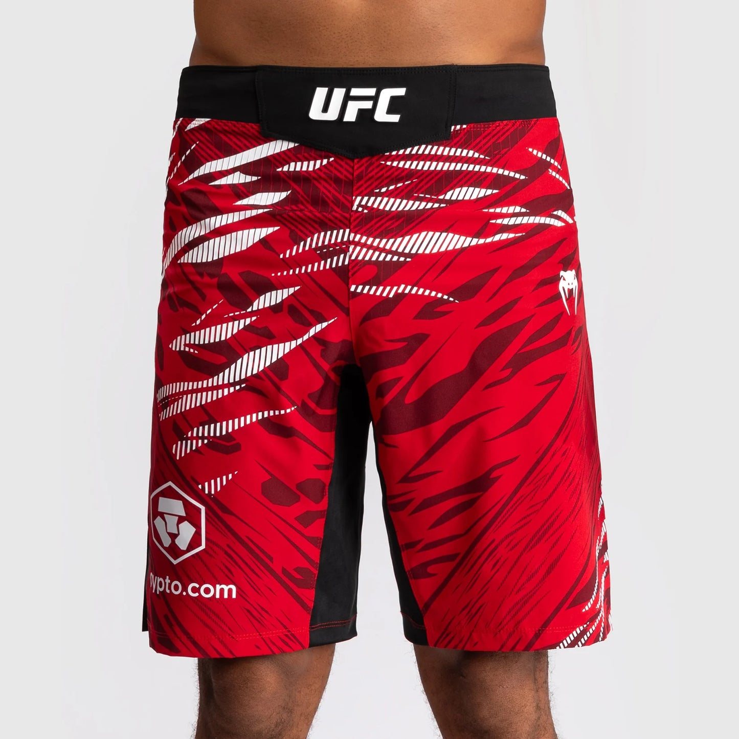 UFC Fusion by Venum Authentic Fight Night Personalized Herren Short - Long Fit - Rot