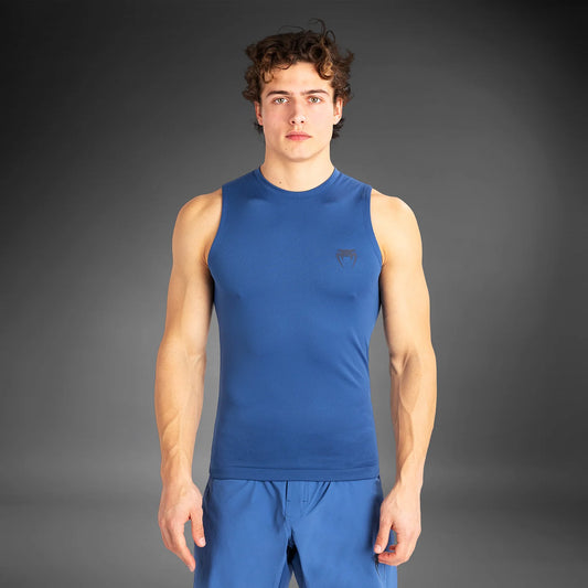 Venum Contender Herren Ärmelloser Rashguard - Blau