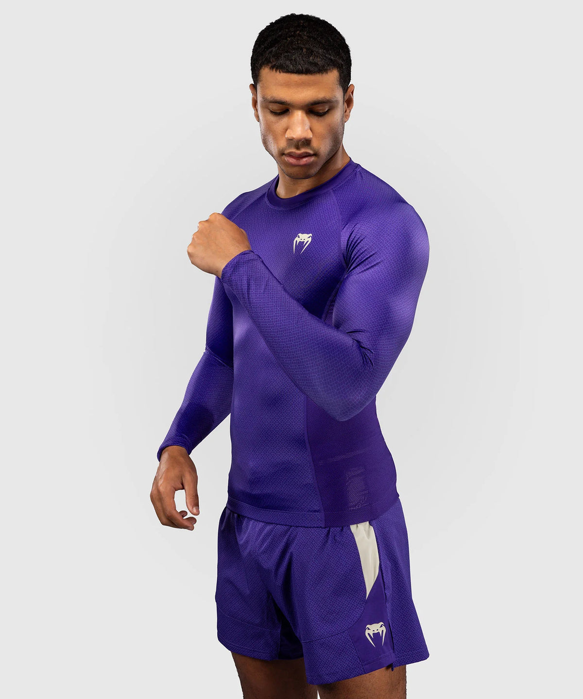 Venum x Roger Gracie Academy Langarm Rashguard - Lila