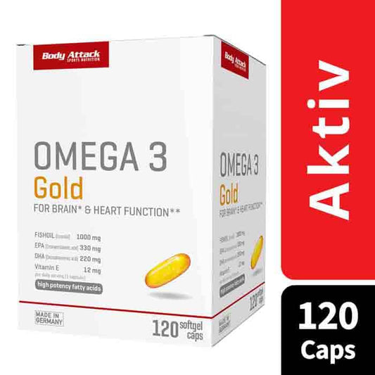 OMEGA 3 GOLD (120 Softgel Caps)