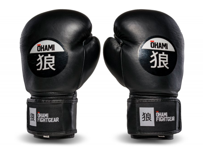 okami fightgear Boxhandschuhe Hi-Pro Noir