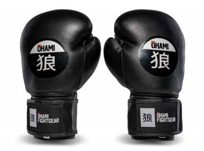 okami fightgear Boxhandschuhe Hi-Pro Noir