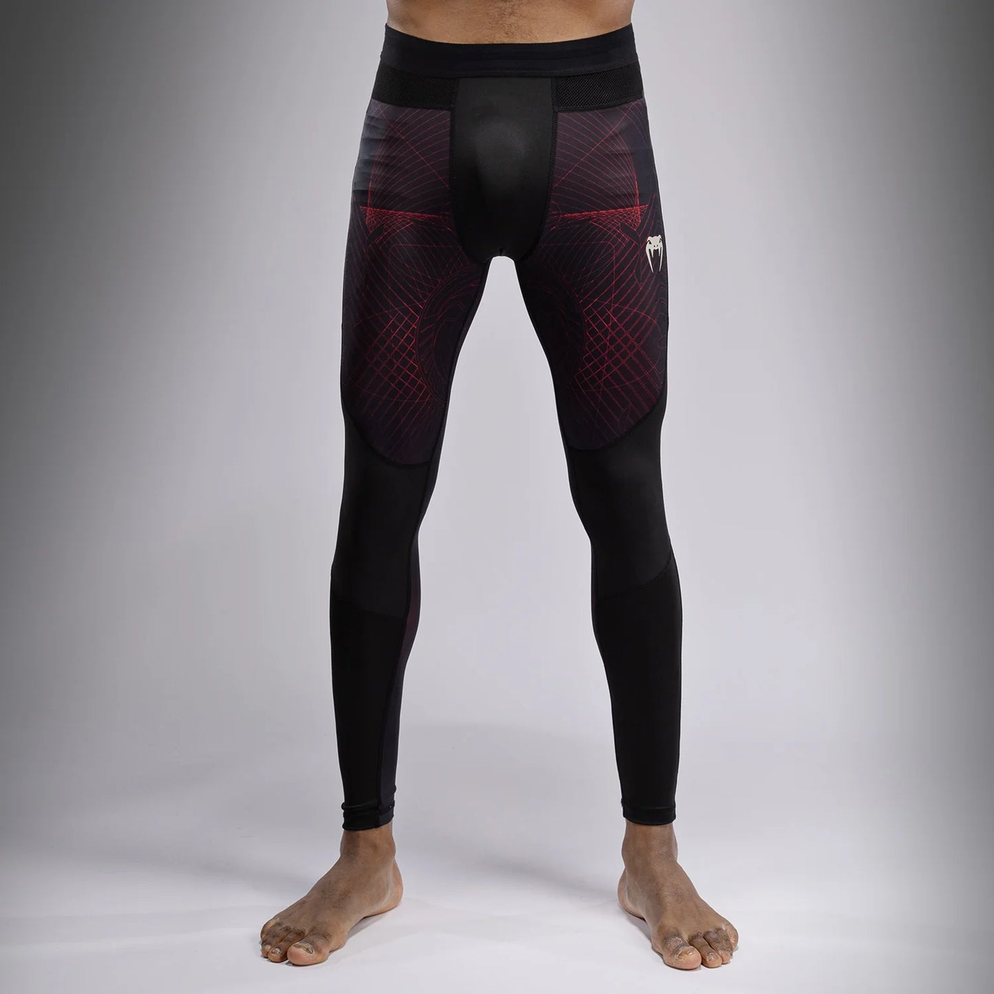 Venum G-Fit Air Herren Spats - Tiefschwarz/Feuerrot