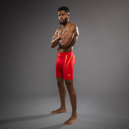 Venum x WOW FC Herren Vale Tudo Shorts - Fury Red/ Gold