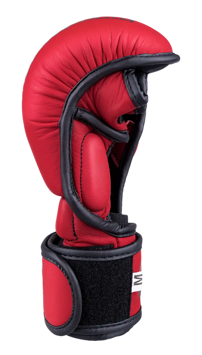 OKAMI FIGHTGEAR MMA Sparring Gloves V2 Red/Black