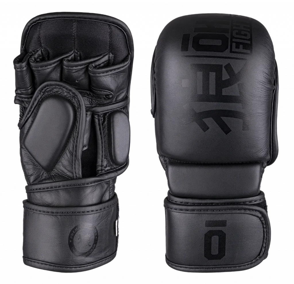 OKAMI FIGHTGEAR MMA Sparring Gloves V2 Black/Black