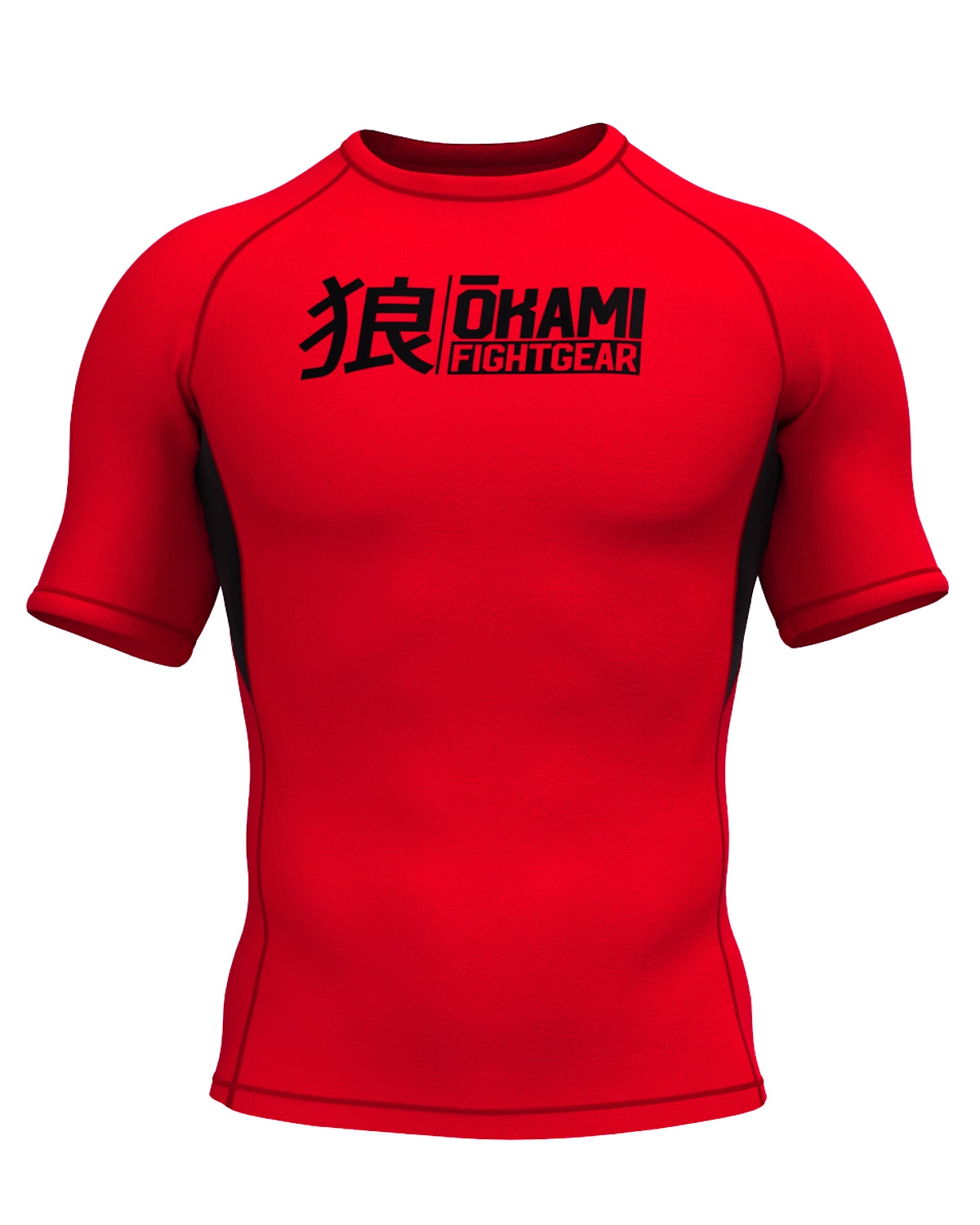 OKAMI Rashguard Short Sleeved Keii Flame