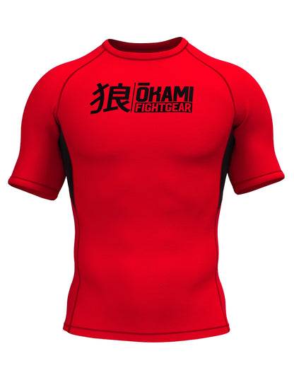 OKAMI Rashguard Short Sleeved Keii Flame