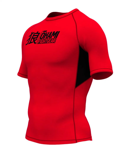 OKAMI Rashguard Short Sleeved Keii Flame