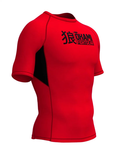 OKAMI Rashguard Short Sleeved Keii Flame