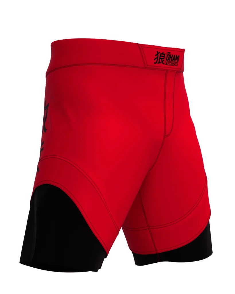 OKAMI Fight Shorts Keii Flame