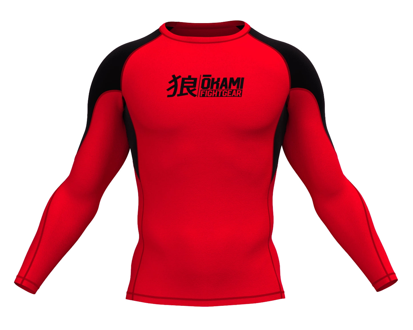 OKAMI Rashguard Long Sleeved Keii Flame