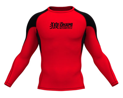 OKAMI Rashguard Long Sleeved Keii Flame