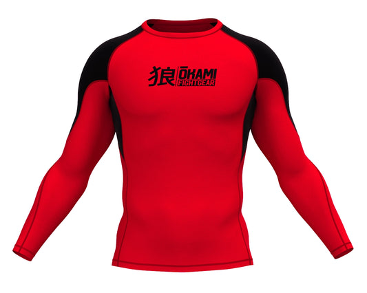 OKAMI Rashguard Long Sleeved Keii Flame