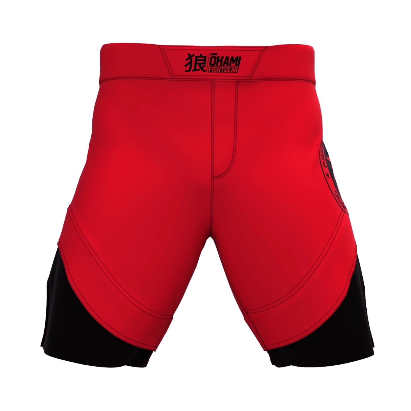 OKAMI Fight Shorts Keii Flame