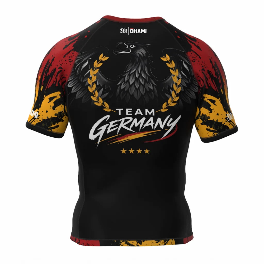 Okami Rashguard Short Sleeve Team Germany