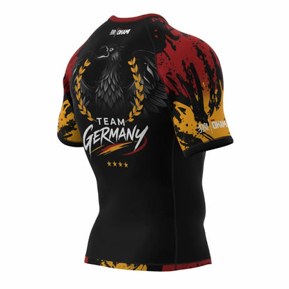 Okami Rashguard Short Sleeve Team Germany