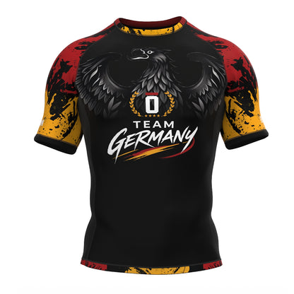 Okami Rashguard Short Sleeve Team Germany