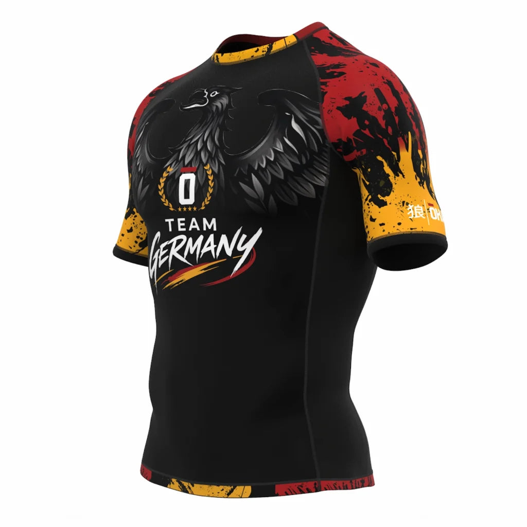 Okami Rashguard Short Sleeve Team Germany