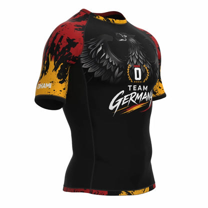 Okami Rashguard Short Sleeve Team Germany