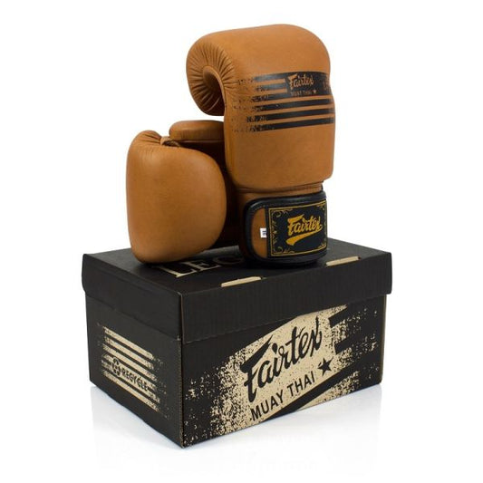 Fairtex (Kick)Boxhandschuhe Brown Legacy BGV21