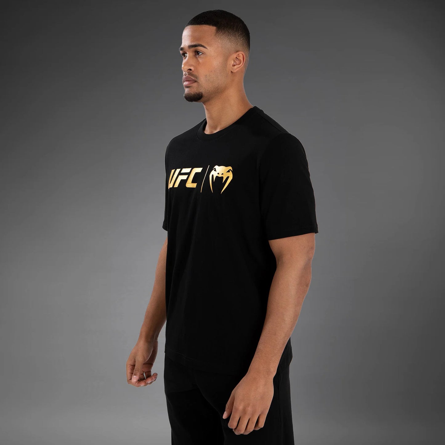 UFC Venum Classic T-Shirt - Schwarz/Gold
