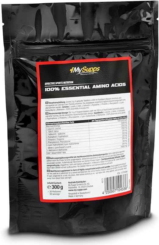 100 % Essential Amino Acids
