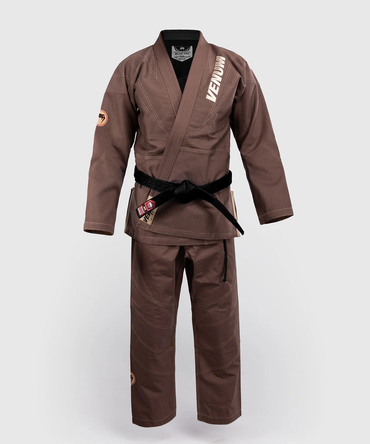 Venum Elite 5.0 - 450 - Brazilian Jiu Jitsu Gi - Schokoladenbraun