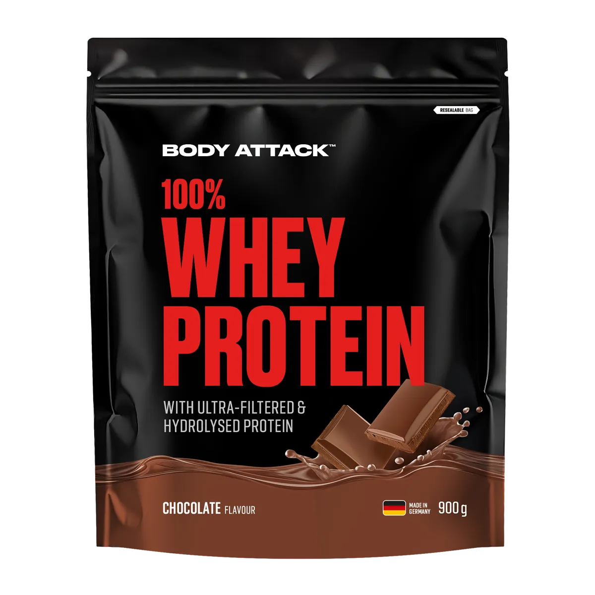 BODY ATTACK - 100% WHEY PROTEIN 900g