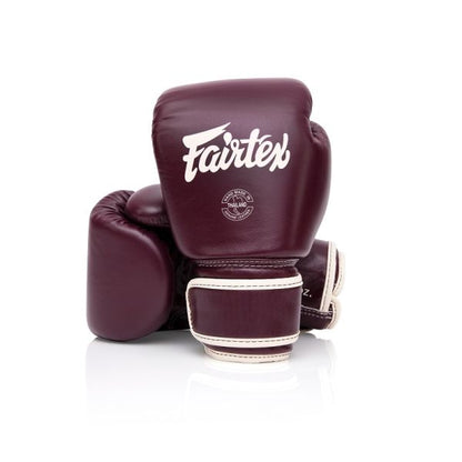 Fairtex (Kick)Boxhandschuhe RL Maroon Thailand ist das Mutterland und die Hauptstadt des „Muay Thai“