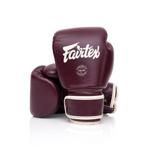Fairtex (Kick)Boxhandschuhe RL Maroon Thailand ist das Mutterland und die Hauptstadt des „Muay Thai“