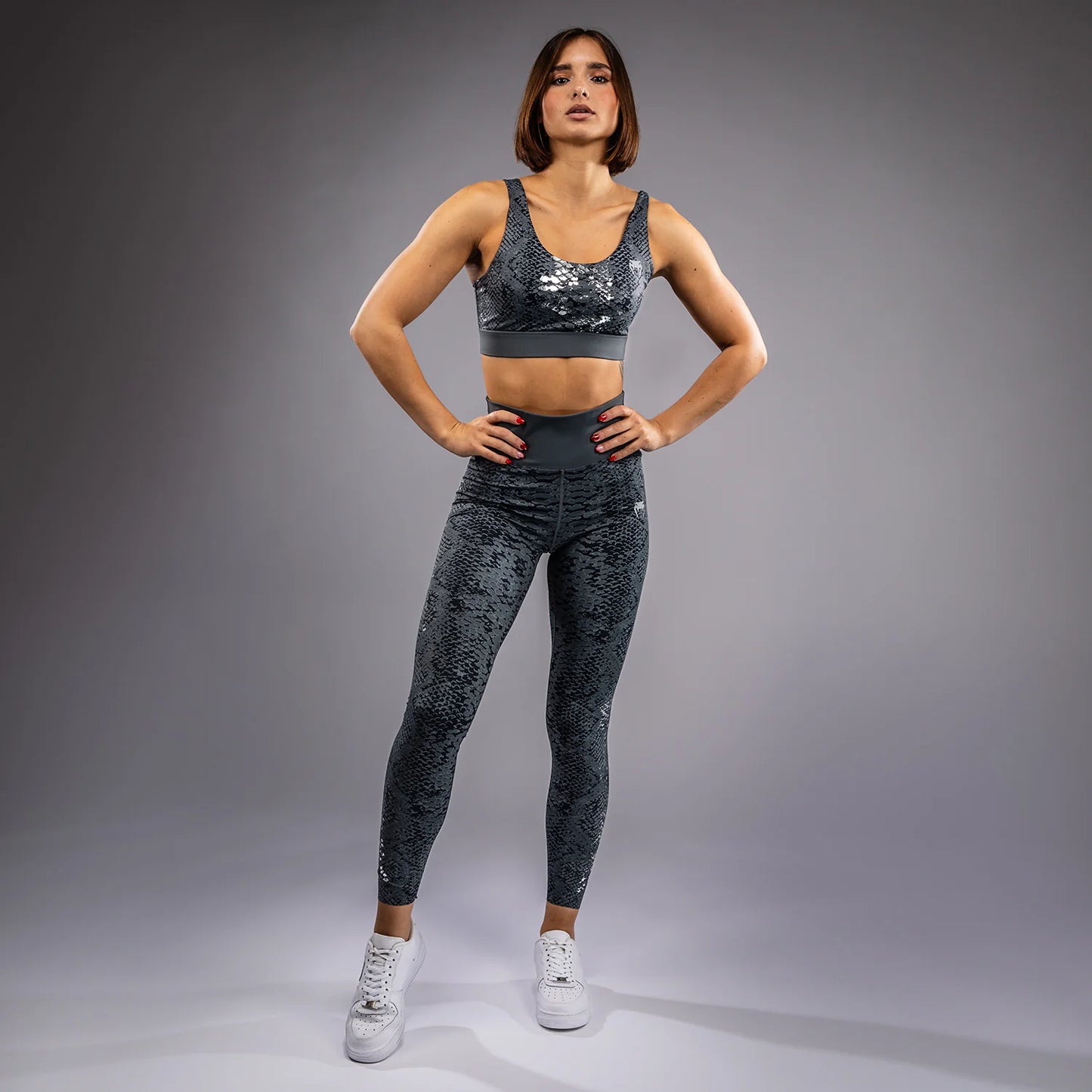 Venum Amazonia Frauen Sport-BH - Dunkelgrau