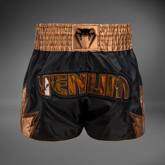 Venum Inferno Muay Thai shorts Black bronze