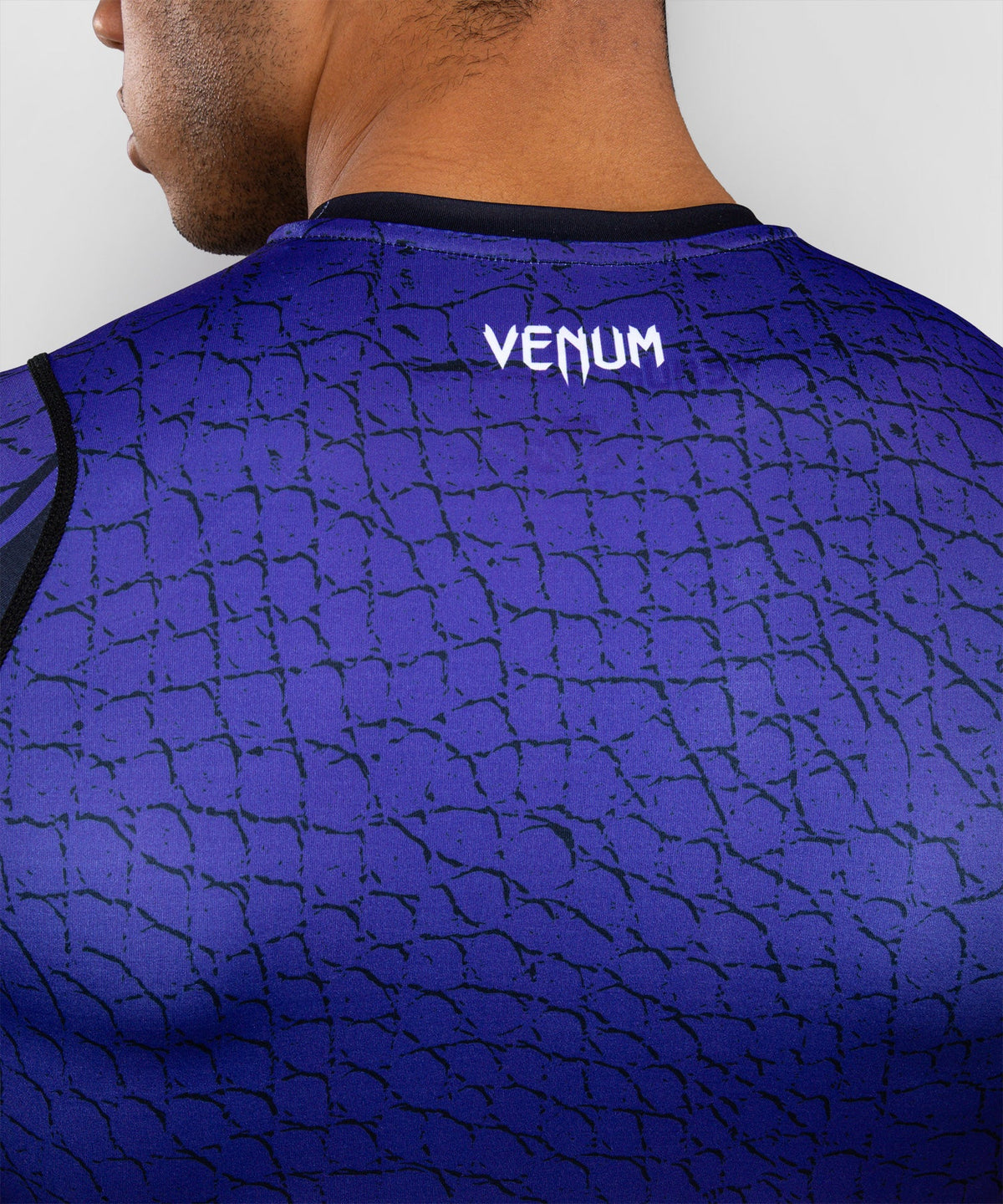Venum x TEKKEN 8 Langarm Rashguard - Schwarz/Lila