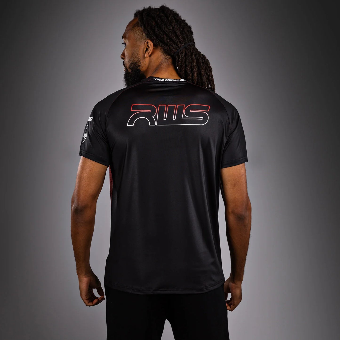 Venum x RWS 2.0 Men’s Dry-Tech T-Shirt – Weiß/Rot