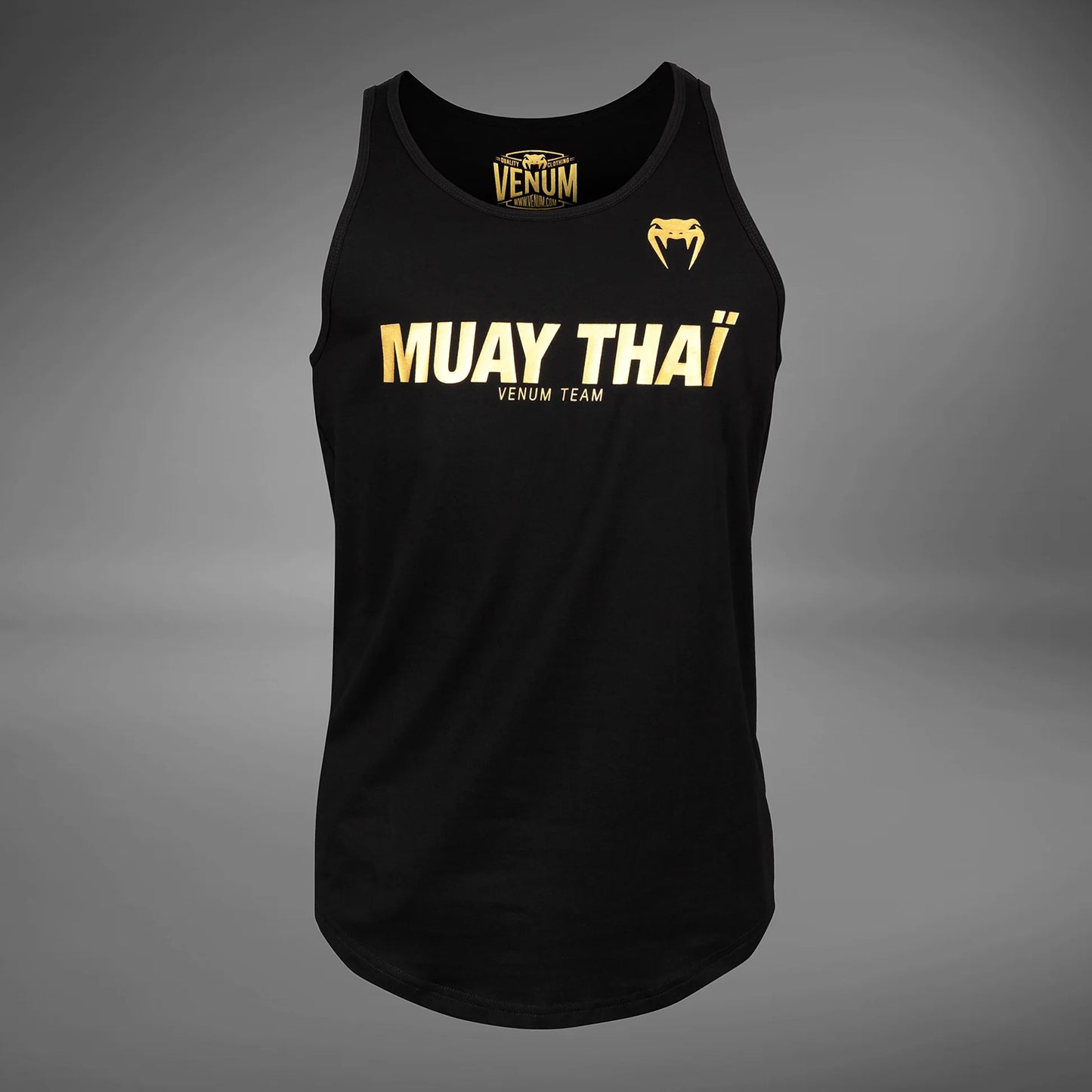 VENUM VT Muay Thai Tank Top - Schwarz/Gold