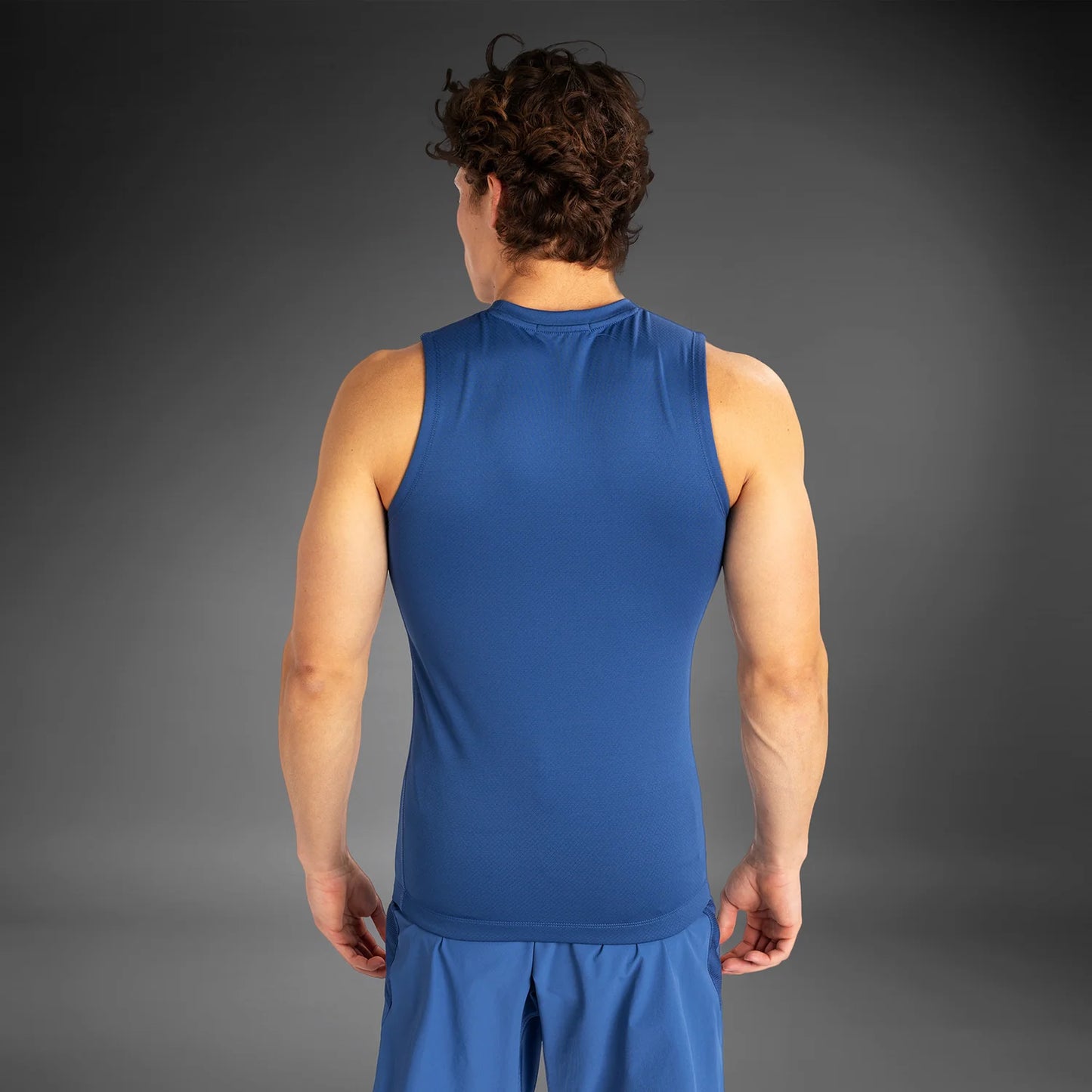 Venum Contender Herren Ärmelloser Rashguard - Blau