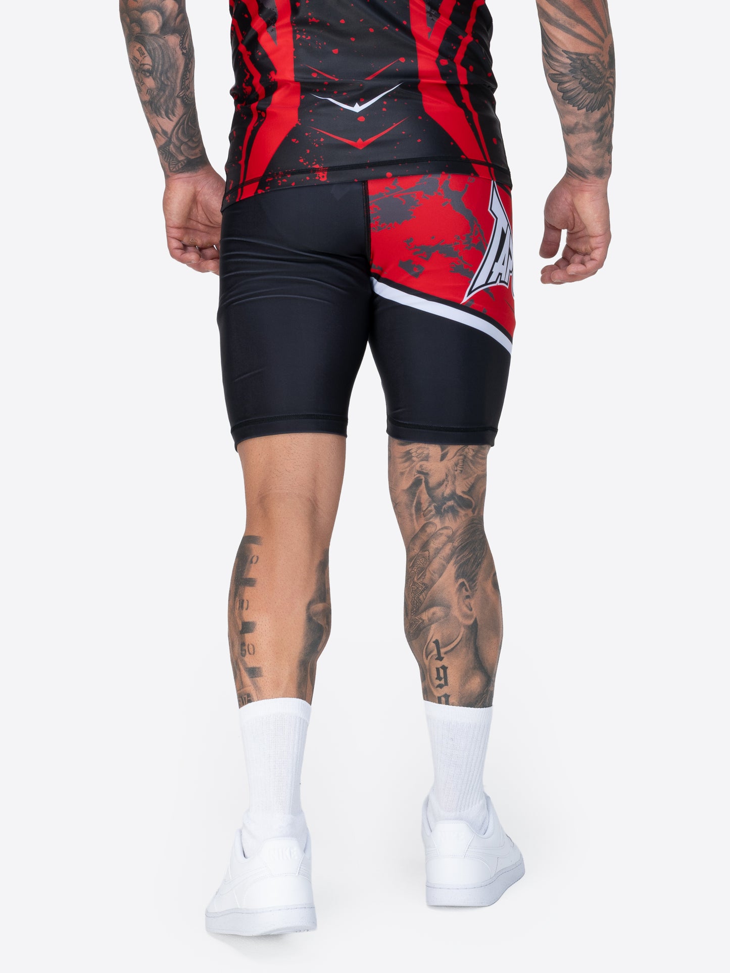 RENDALL Herren Funktionsshorts schmale Passform