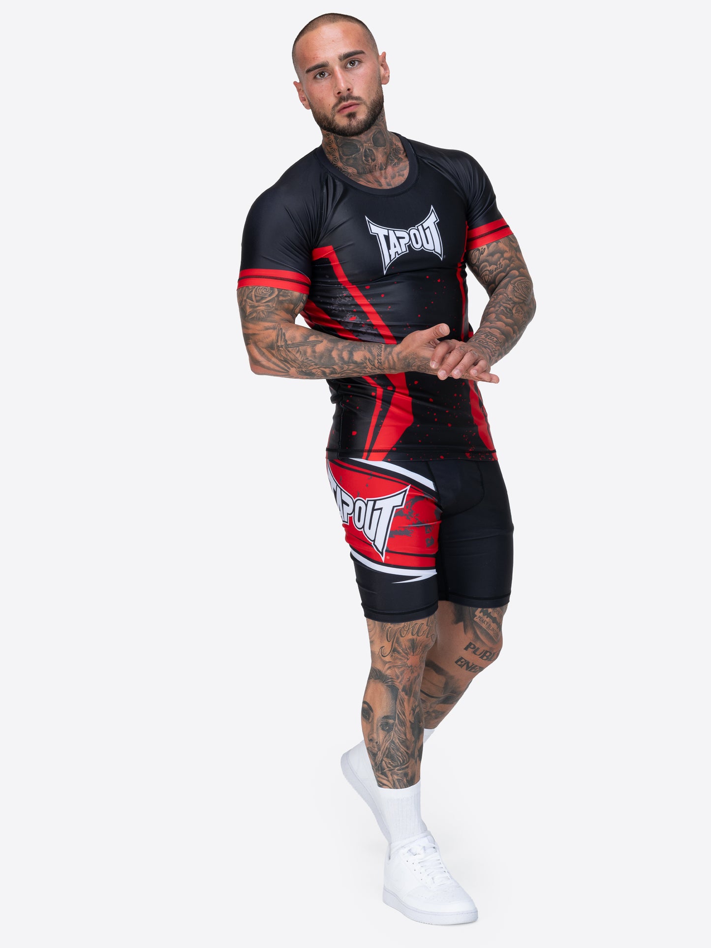 RENDALL Herren Funktionsshorts schmale Passform