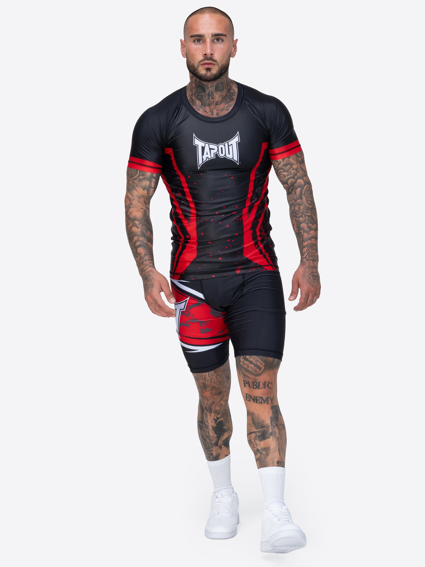 RENDALL Herren Funktionsshorts schmale Passform