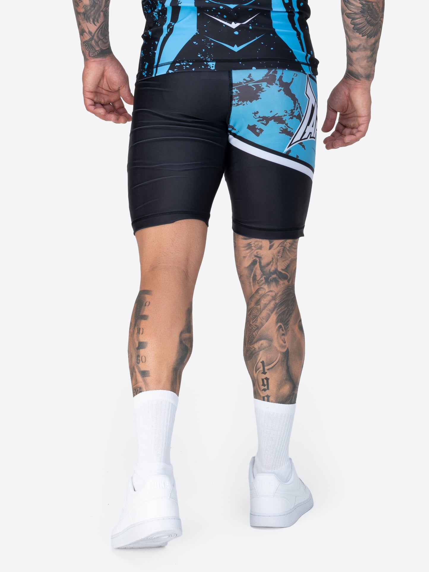 RENDALL Herren Funktionsshorts schmale Passform