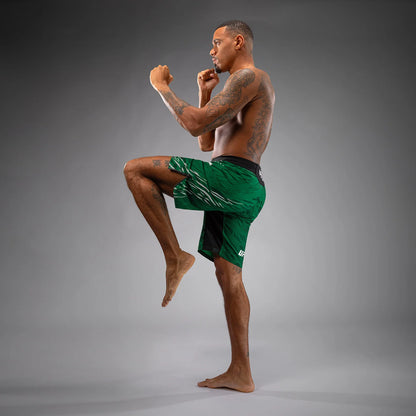 UFC Fusion by Venum Authentic Fight Night Herren Fight Short - Long Fit - Grün